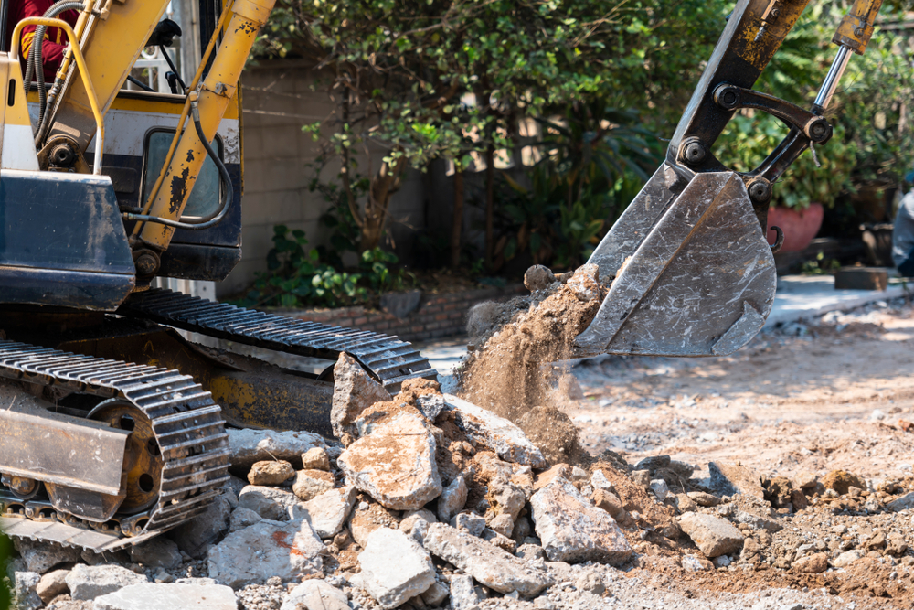 Travaux de terrassement